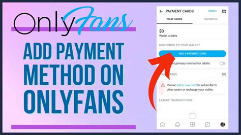 zahlungsmethoden onlyfans|Understanding Payment Methods on Onlyfans: A。